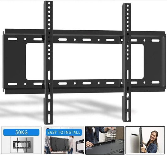 TV Wall Bracket Mount Slim Tilt 32 37 40 42 47 50 55 60Inch Stand LCD LED Plasma